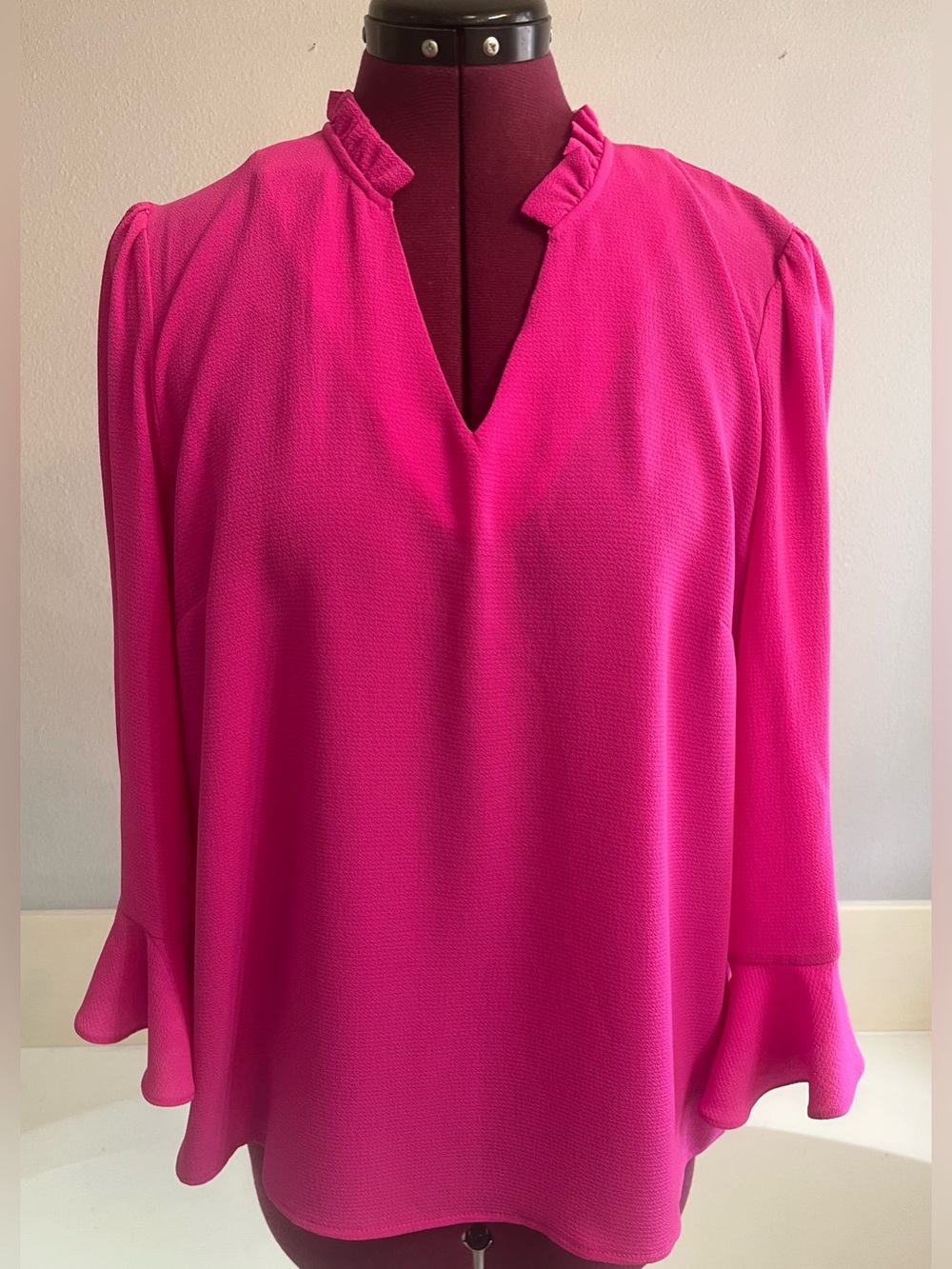 CeCe magenta blouse